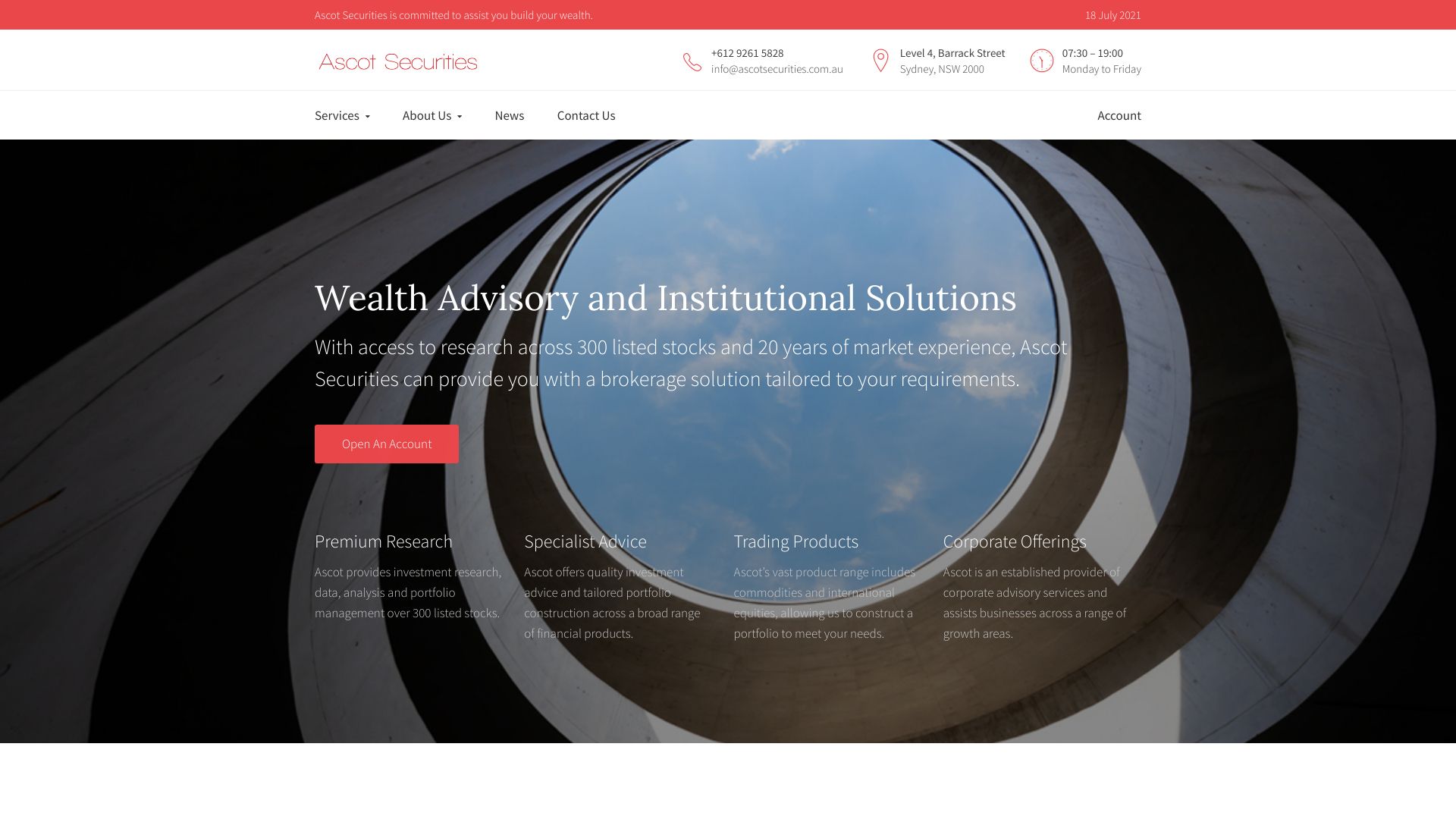 Ascot Securities alternatives screenshot